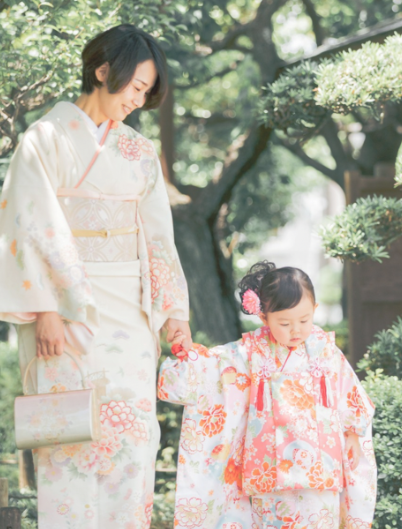 外でのポートレート